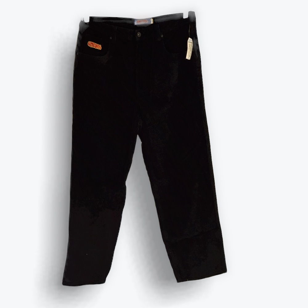 Empyre Black Corduroy Pants sz 34 x 28 NWT